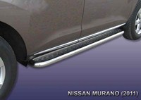 Пороги d57 с листом Nissan (ниссан) Murano (мурано) (2011 по наст.) 