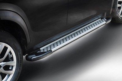 Пороги алюминиевый профиль,Nissan Juke 4x4 2011-