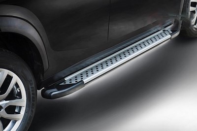 Пороги алюминиевый профиль,Nissan Juke 2011-