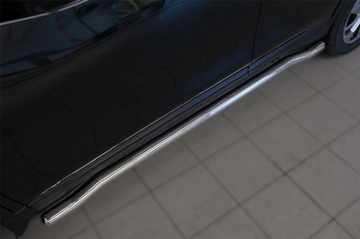 Пороги труба d63 (вариант 3) Nissan X-Trail 2015
