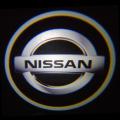 Подсветка в дверь с логотипом Nissan