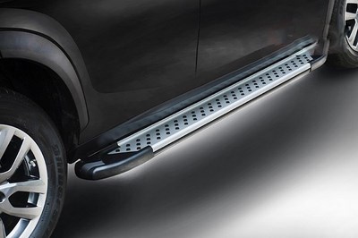 Пороги алюминиевый профиль,Opel Mokka 2012-
