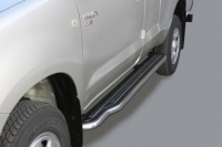 Боковые подножки(пороги) Toyota HiLUХ (2010 по наст.) SKU:6450qe