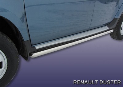 Пороги d57 труба Renault (рено) Duster (2011 по наст) ― PEARPLUS.ru