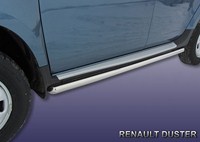 Пороги d57 труба Renault (рено) Duster (2011 по наст) 