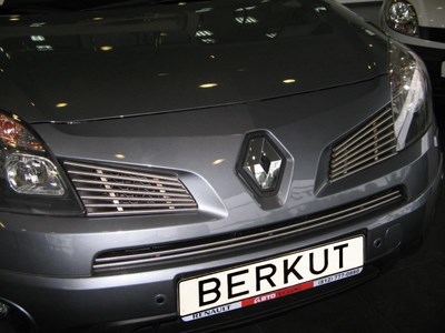 Накладка на решетку радиатора d10 Renault (рено) Koleos (колеос) 2008-2011 ― PEARPLUS.ru