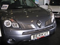Накладка на решетку бампера d10 Renault (рено) Koleos (колеос) 2008-2011