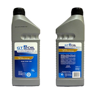 Моторное масло для бензиновых и дизильных двигателей GT Ultra Energy   (Синтетика)   5W20 (1л)