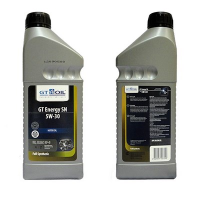 Моторное масло для бензиновых и дизильных двигателей GT Energy SN  (Синтетика)  5W30 (1л) ― PEARPLUS.ru