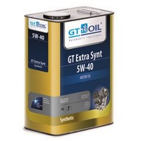 Моторное масло для бензиновых и дизильных двигателей GT Extra Synt 5W40  (Синтетика)  5W40 (4л) 