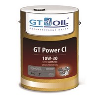 Моторное масло для дизельных двигателей GT Power CI  (П/синтетика)  10W-30 (20л) 