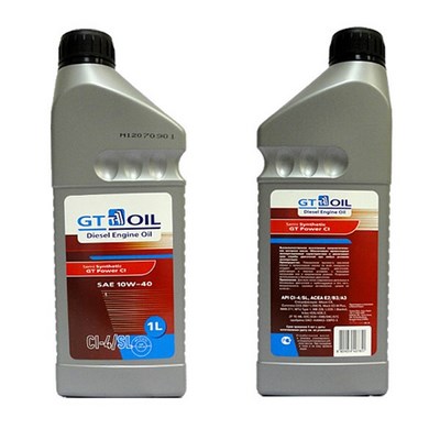 Моторное масло для дизельных двигателей GT Power CI   (П/синтетика)   10W-40 (1л)