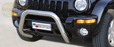 Защита бампера передняя Jeep New Cherokee (2001-2007)