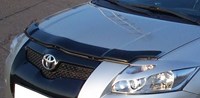 Дефлектор капота тёмный Toyota (тойота) Auris (2006-2009) SKU:167994qw