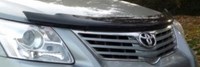 Дефлектор капота тёмный Toyota (тойота) Avensis (2009 по наст.) 