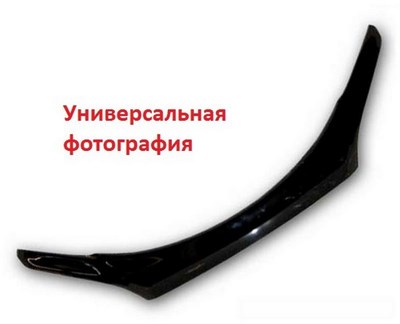 Дефлектор капота Hyundai (хендай) Sonata (Хёндай Соната)  (2010-)  (темный) ― PEARPLUS.ru
