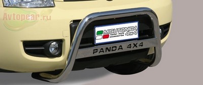 Защита бампера передняя  4 X 4 Fiat Panda (2005 по наст.)