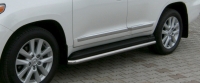 Боковые подножки(пороги) Toyota Land Cruiser J200 (2012 по наст.)