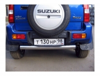 Задняя труба с проступкой d76 (эллиптические заглушки) Suzuki (сузуки) Jimny (джимни) JB43 2012- ― PEARPLUS.ru