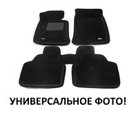 Коврики салона текст.MB X166 GL-Class 2012-> (2 ряда сид.) LINER 3D VIP с бортиком черные