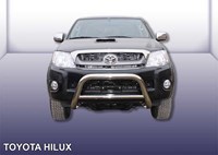 Кенгурятник d76 низкий Toyota (тойота) HiLUX (хайлюкс) (2010 по наст.) 