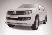 Защита переднего бампера d76 Volkswagen (фольксваген) Amarok (амарок) (2010 по наст.) 
