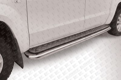 Пороги d57 с листом Volkswagen Amarok (2010-2012)