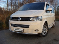 Защита передняя нижняя 60, 3 мм Volkswagen (фольксваген) T5 Transporter/Multivan (2009 по наст.) ― PEARPLUS.ru