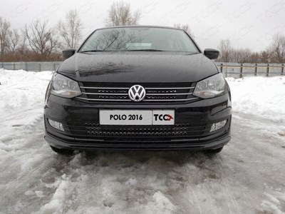 Решётка радиатора нижняя (лист) Volkswagen (фольксваген) Polo 2016- ― PEARPLUS.ru