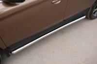 Пороги труба d63 (вариант 1) Volvo (Вольво) XC 60 2008-2013