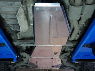 Защита раздаточной коробки (алюминий) 4 мм Volkswagen Touareg 2010-2014