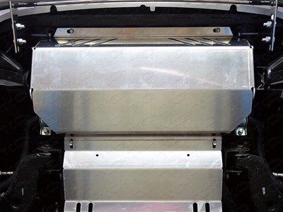 Защита радиатора (алюминий) 4мм Mitsubishi L200 2015