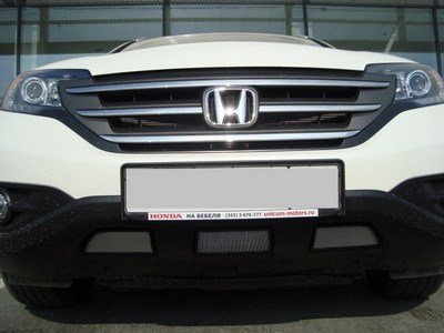 Защита радиатора Honda CR-V IV 2012-  2.4 chrome