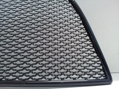 Защита радиатора Mazda CX5 2015- black верх 
