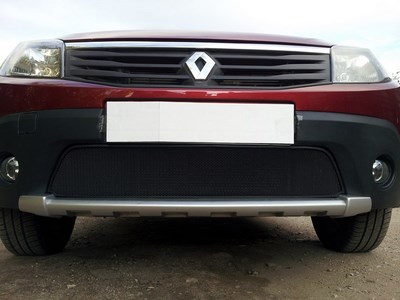 Защита радиатора Renault Sandero Stepway black
