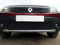 Защита радиатора Renault (рено) Sandero Stepway black