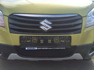 Защита радиатора  Suzuki SX4 NEW 2013- black
