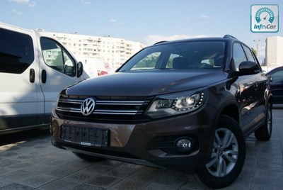 Защита радиатора Volkswagen Tiguan Track&Field 2012- black