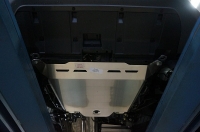 Защита днища Honda CR-V;V-2,0 (2012-2014)из 3 частей (Алюминий 4 мм)