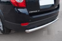 Защита заднего бампера 60мм Chevrolet (Шевроле) Captiva (каптива) (2013 по наст.) ― PEARPLUS.ru