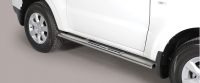 Боковые подножки (Пороги, Защита порогов)  3 doors Mitsubishi Pajero 5 (2014 по наст.)