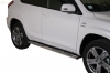 Боковые подножки (пороги) овал Toyota (тойота) RAV4 (рав 4) (2010-2012) 