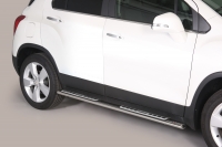 Боковые пороги (подножки)  Chevrolet Trax (2013 по наст.)   