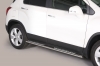 Боковые пороги (подножки)  Chevrolet (Шевроле) Trax (2013 по наст.)  