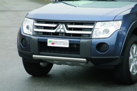 Защита бампера передняя Mitsubishi 	 Pajero V80 (2007-2011) SKU:1231gt