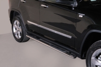 Боковые подножки(пороги). Jeep Grand Cherokee (2011-2012) SKU:6241qw