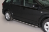 Боковые пороги (подножки) овальные Fiat (фиат) Freemont (2011 по наст.) SKU:67004qw