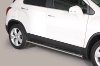Боковые пороги (подножки)  Chevrolet Trax (2013 по наст.)  