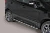 Боковые пороги овальные с площадкой нержавеющая сталь Ford (Форд) Ecosport (2014 по наст.) SKU:351930qw