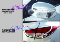 Набор молдингов на зеркала (без повторителей) + задние фонари    Hyundai 	 IX 35 (2010 по наст.)  